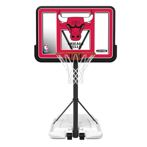 Lifetime NBA Chicago Bulls Poolside Basketball Hoop, Outdoor