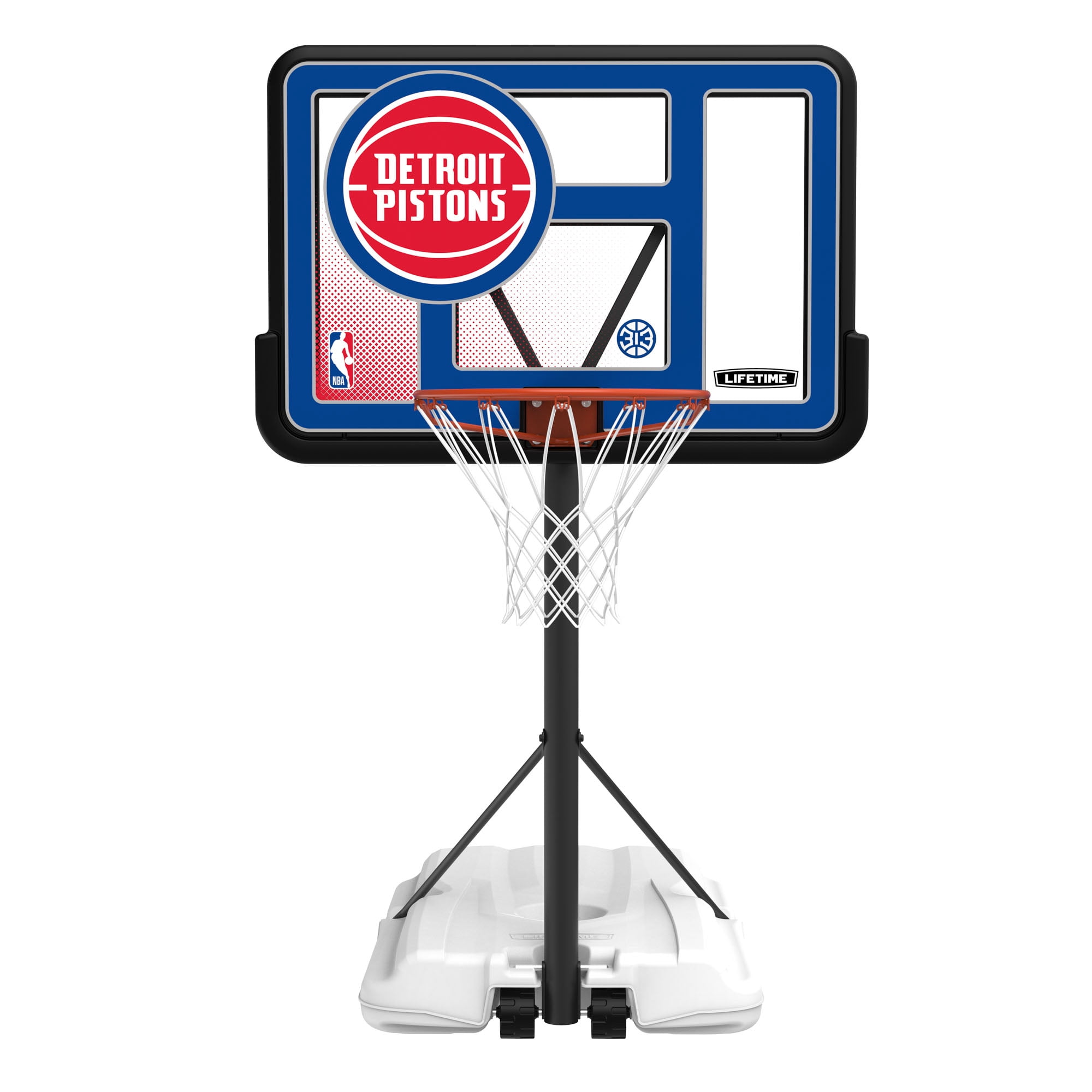 Lifetime NBA Detroit Pistons Poolside Basketball Hoop, Outdoor