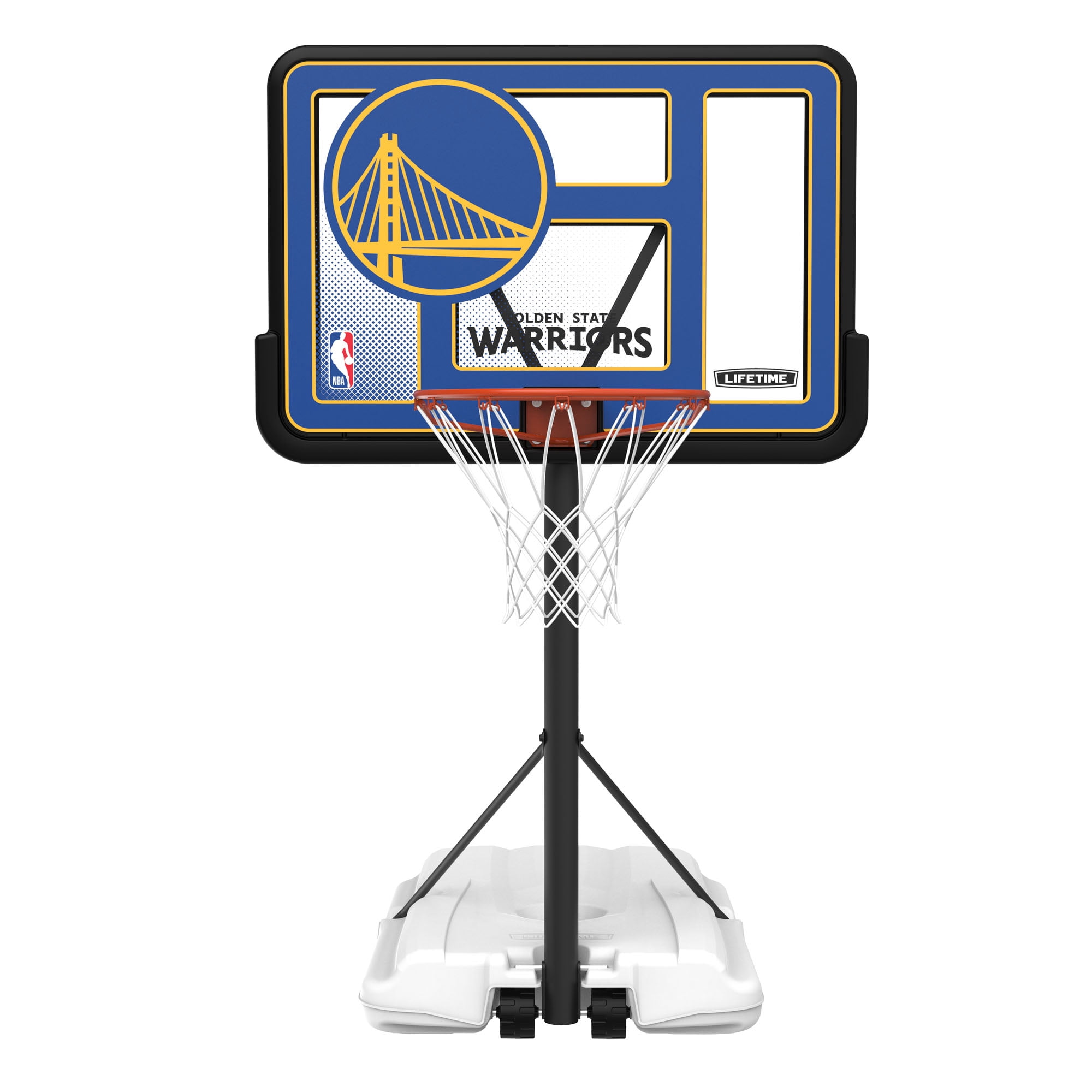 Lifetime NBA Golden State Warriors Poolside Basketball Hoop, Outdoor