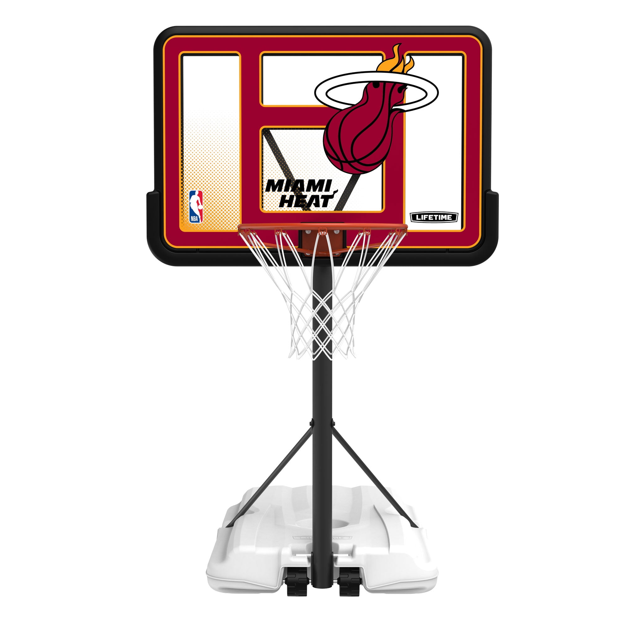 Lifetime NBA Miami Heat Poolside Basketball Hoop, Outdoor