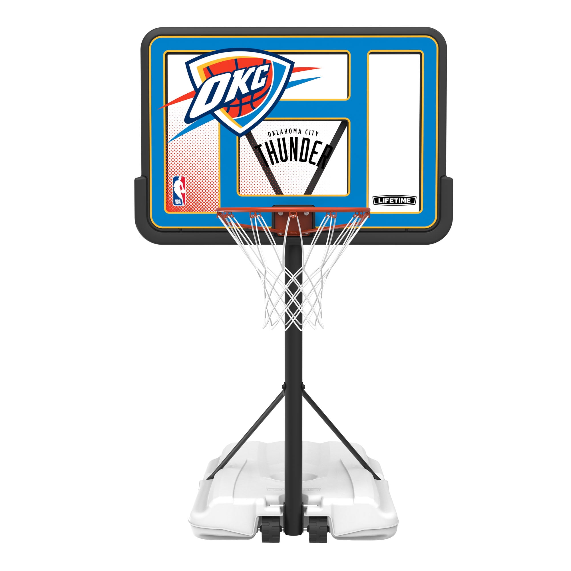Lifetime NBA Oklahoma City Thunder Poolside Basketball Hoop, Outdoor