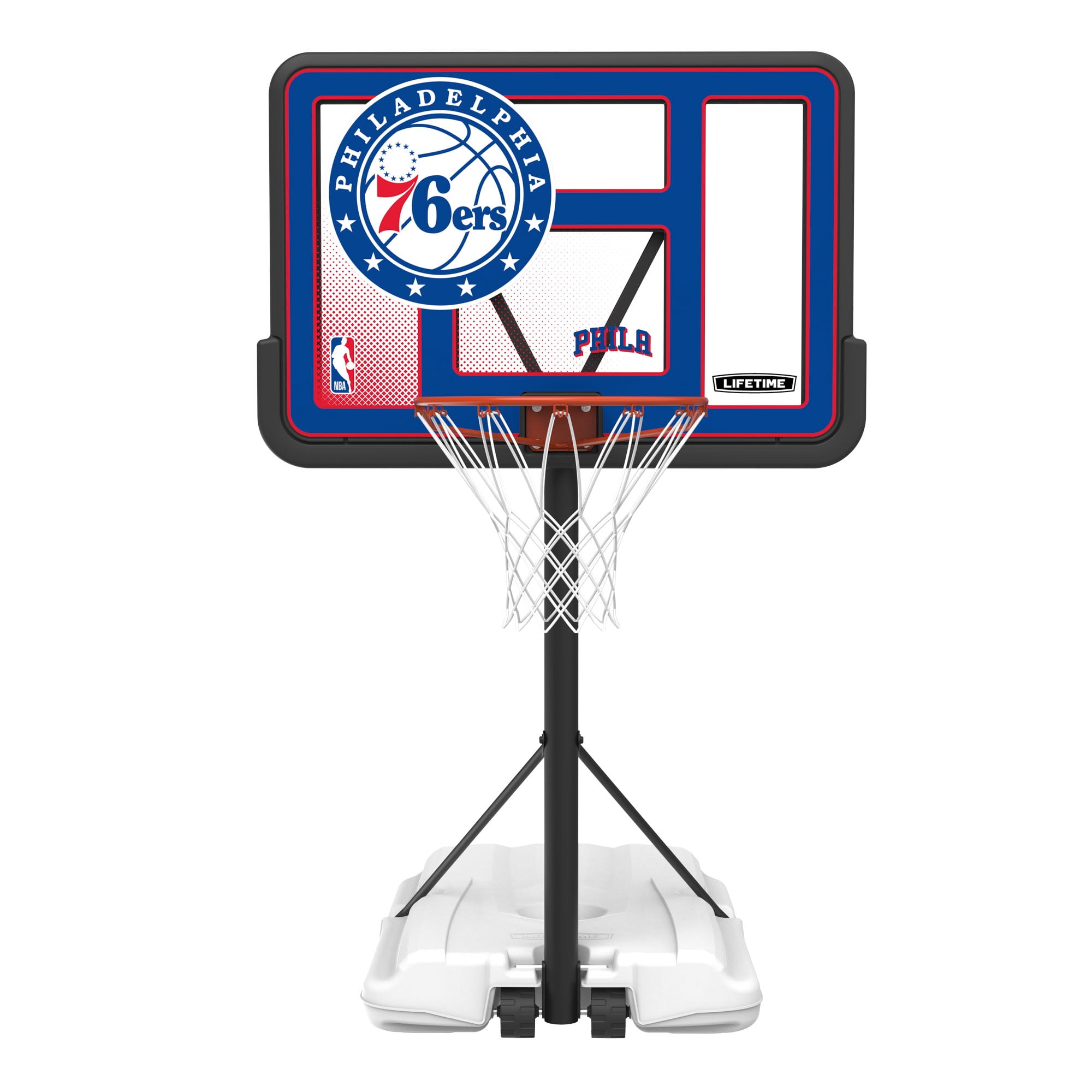 Lifetime NBA Philadelphia 76ers Poolside Basketball Hoop, Outdoor