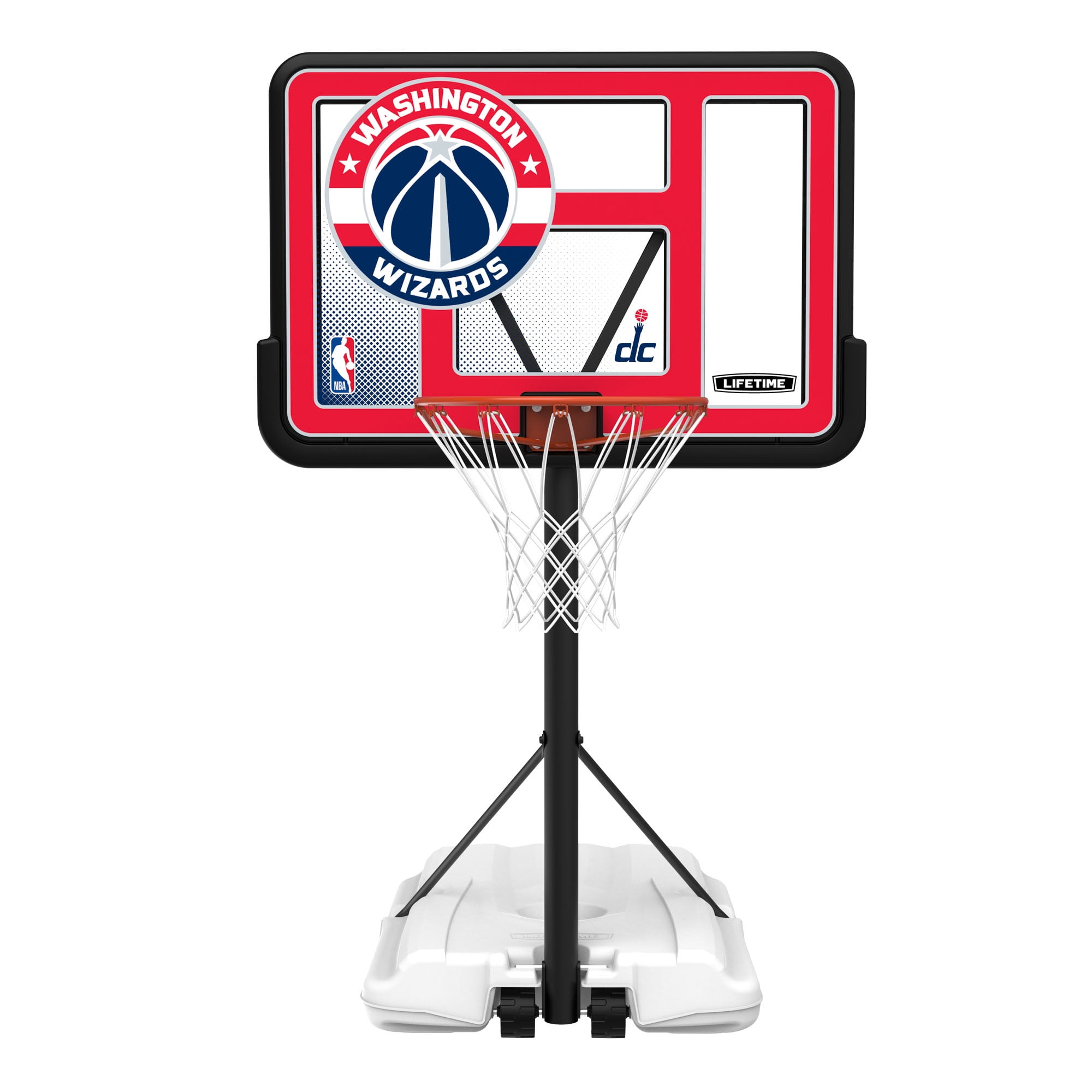 Lifetime NBA Washington Wizards Poolside Basketball Hoop, Outdoor