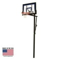 thumbnail image 1 of Lifetime 48-inch Adjustable In-Ground Basketball Hoop with Slam-It® Rim, Shatterproof Fusion™ Backboard, Action Grip® Adjustment (90020), 1 of 15