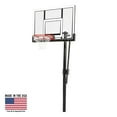 thumbnail image 1 of Lifetime 52-Inch Shatterproof Inground Basketball Hoop with Front Adjustment & Slam-It Rim – Model 90599-Outdoor Play, 1 of 12