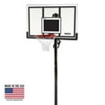thumbnail image 1 of Lifetime 54-Inch Shatterproof Inground Basketball Hoop with Power Lift Adjustment & Slam-It Pro Rim – Model 71525-Outdoor Play, 1 of 12