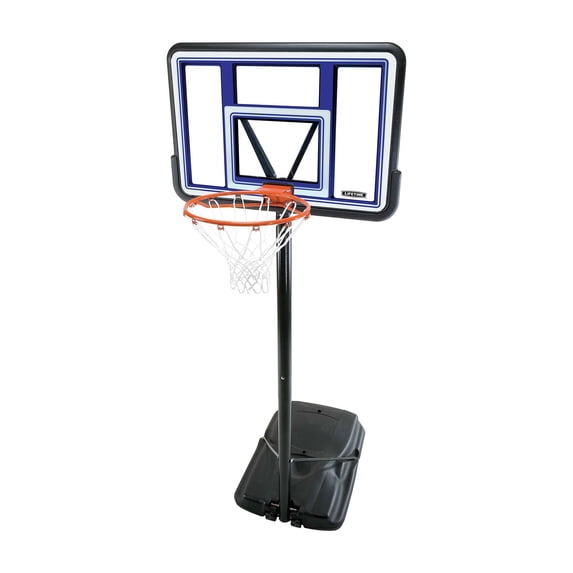 Lifetime 44-Inch Shatterproof Portable Basketball Hoop with Telescoping Adjustment & Classic Rim - Model 90073-Outdoor Play