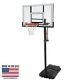 thumbnail image 1 of Lifetime 54-Inch Shatterproof Portable Basketball Hoop with Power Lift Adjustment & slam-It Pro Rim - Model 90600-Outdoor Play, 1 of 8