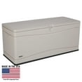 thumbnail image 1 of Lifetime New Outdoor Polyethylene Deck Box and Bench 130 Gal., Tan (60040), 1 of 11