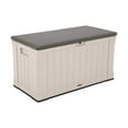 thumbnail image 1 of Lifetime Outdoor Polyethylene Deck Box, 116 Gallon Capacity, Tan & Brown (60186), 1 of 12