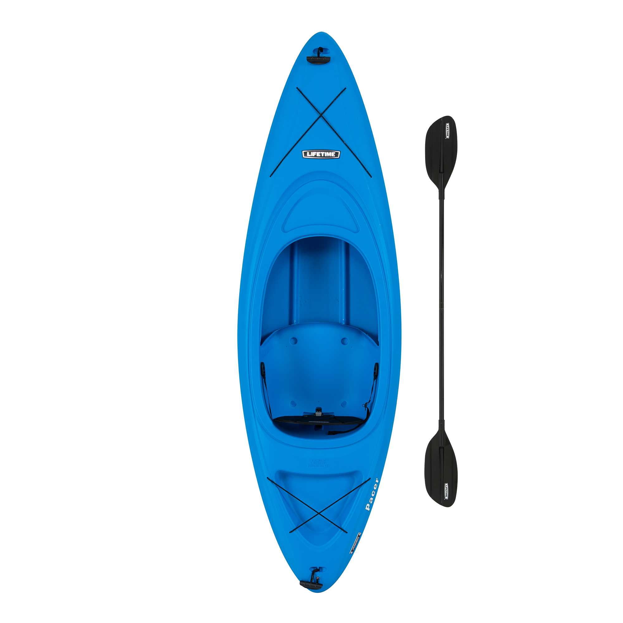 Lifetime Pacer 8 ft SitInside Kayak, Dragonfly Blue (91112)