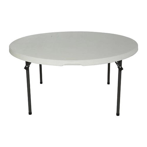 Lifetime Products 80301 60 inches Round Commercial Grade Nesting Folding Table