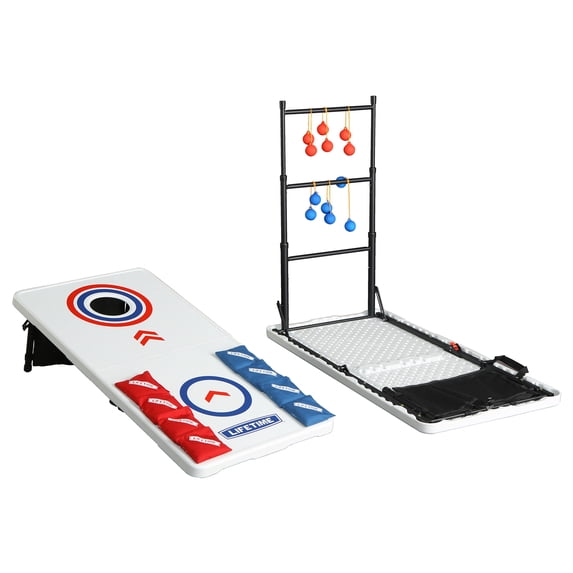 Lifetime Products -Games-on-the-Go Beanbag Toss, Cornhole Game Set