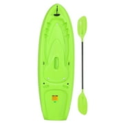 Lifetime Recruit 6.5 ft Youth Sit-on-Top Kayak, Lime Green (90765)
