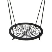 Lifetime Rope Spider Saucer Swing for Swing Sets in Black (90850)