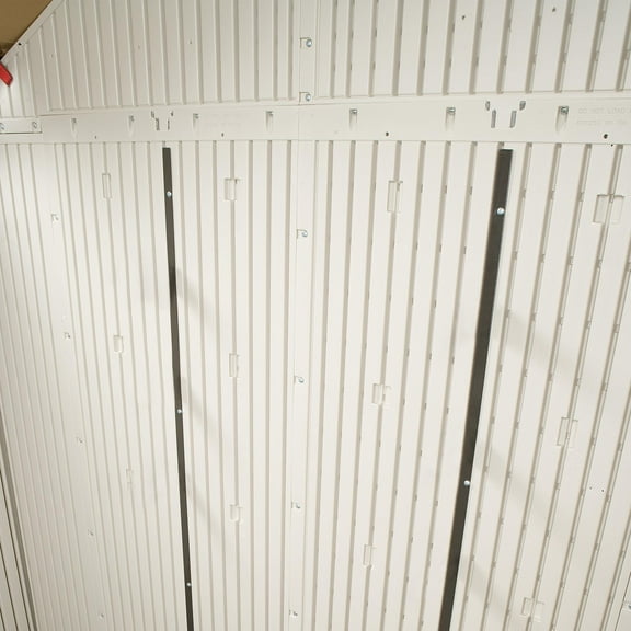 Lifetime Shelf Channels Shed Accessory, 1" x 67.8", 14 Gage Powder Coated Steel, Bronze