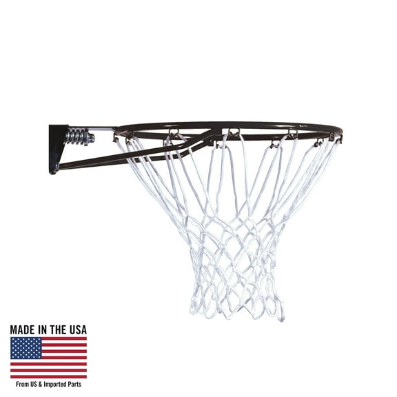 Lifetime Slam-It Basketball Rim with Net Included, Outdoor Use, Ages 8+, Black, 1 Count (5821)