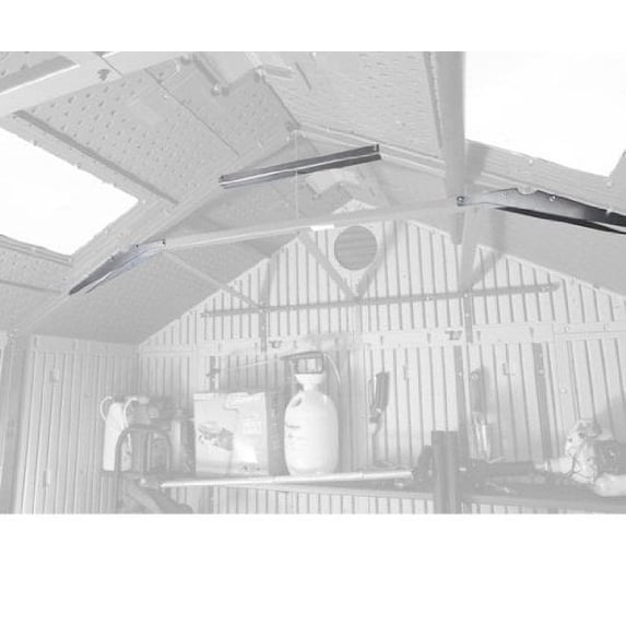 Lifetime Snow Load Kit, (Truss & Gusset Stabilizer) for 8 ft. Storage Sheds, 60045