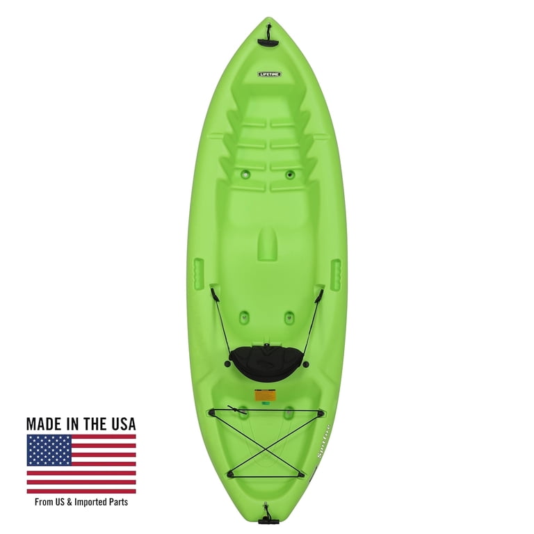 Lifetime, Sit-On-Top Kayak, 8 ft, Lime Green, UV-Protected HDPE