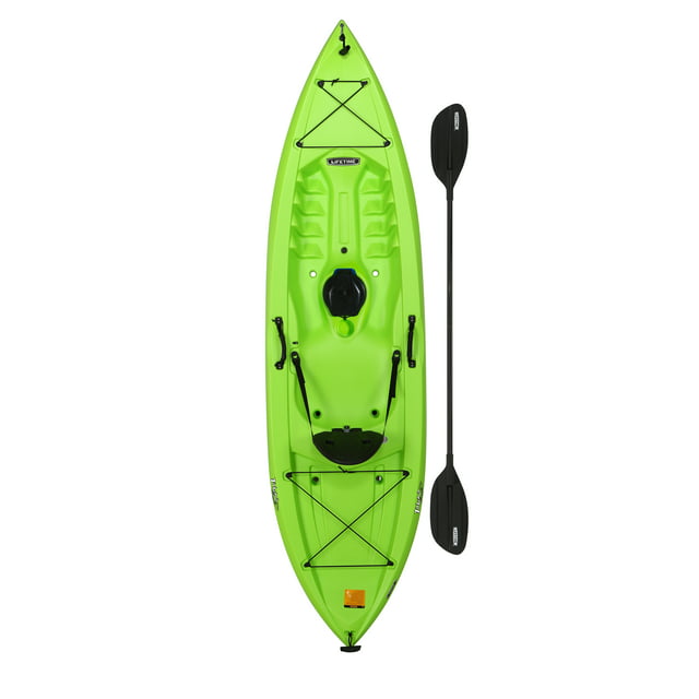Lifetime Tahoma 10 ft Sit-on-Top Kayak, Lime Green (90816)