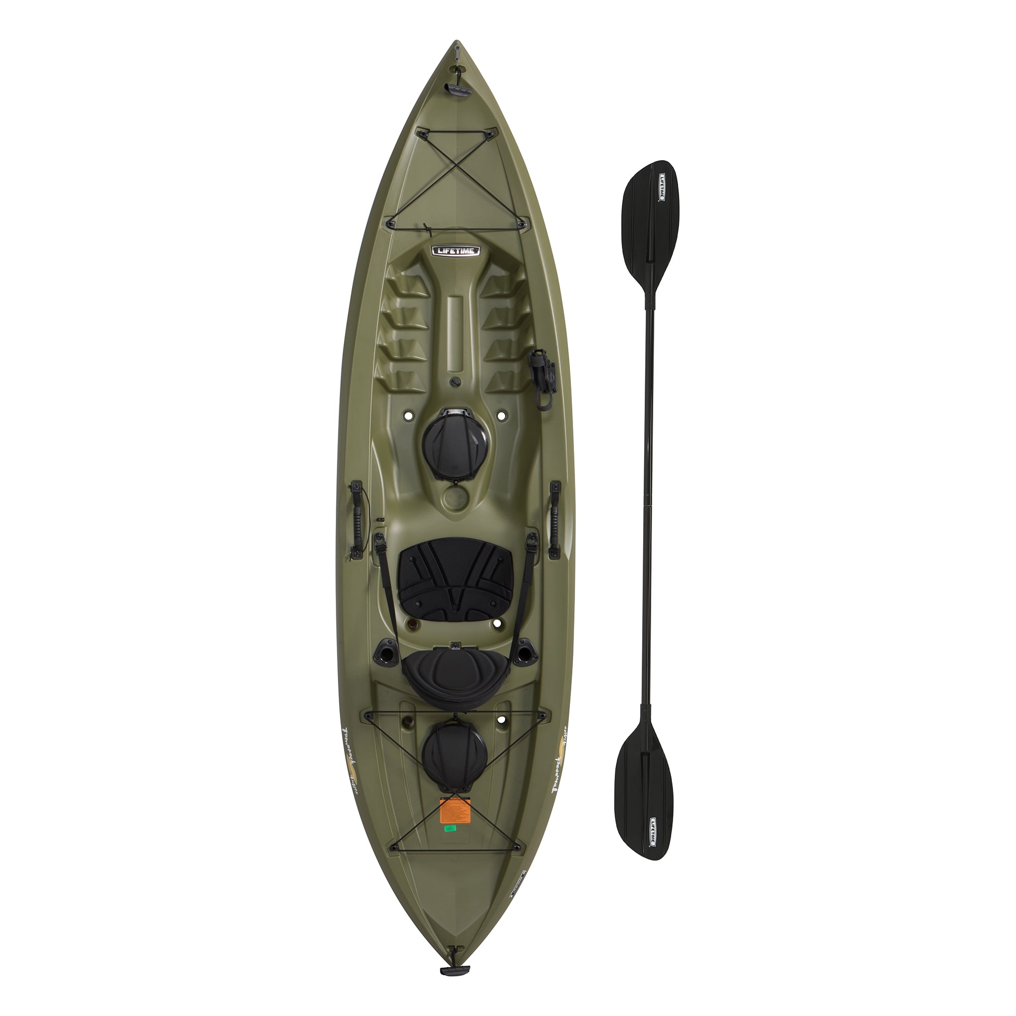 Lifetime Tamarack Angler 10 ft Fishing Kayak, Olive Green (90818