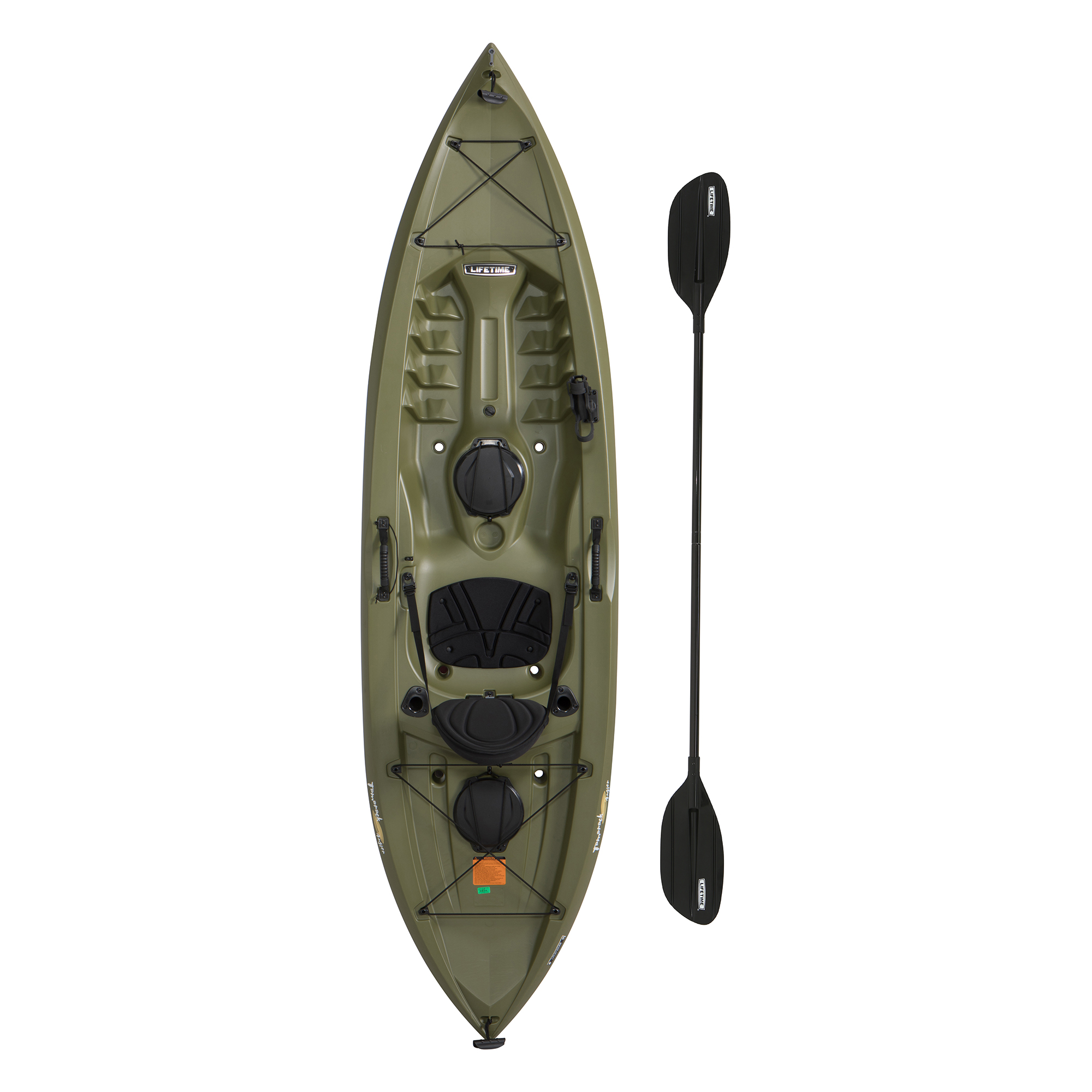 Lifetime Tamarack Angler 10 ft Fishing Kayak, Olive Green (90818) - image 1 of 21