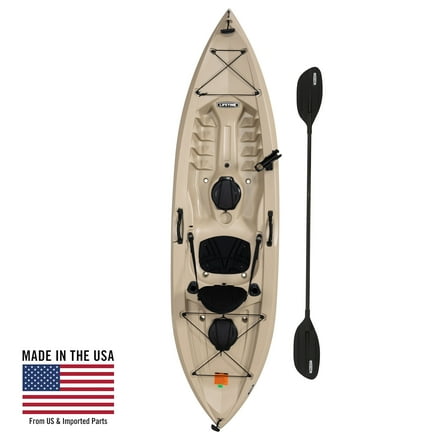 Lifetime Tamarack Angler 10 ft Fishing Kayak, Tan (90508)