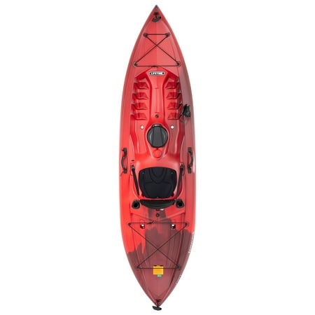 Lifetime Tamarack Angler 10 ft Sit-On-Top Fishing Kayak, Volcano Fusion (91340)