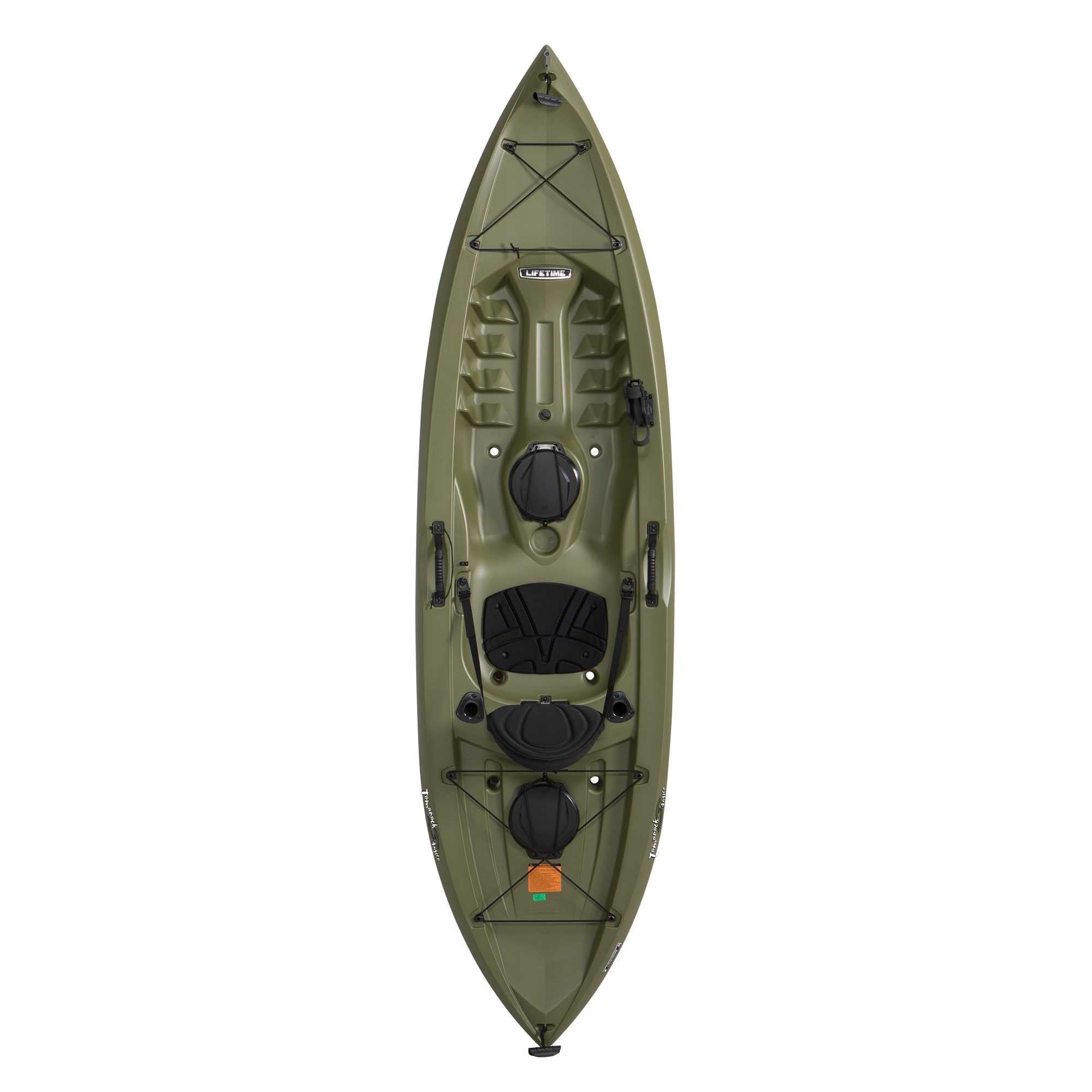 Lifetime Tamarack Angler 10 ft Fishing Kayak 2 Pack, Azure Fusion (91030) 