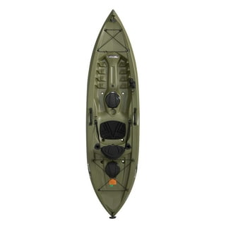 Costway Single Sit-on-top Fishing Kayak Single Kayak Boat W/fishing Rod  Holders & Paddle