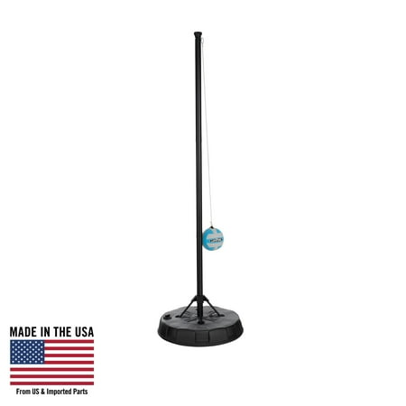 Lifetime Portable 96" Tetherball System with Steel Pole, Ball and Cord and Polyethylene Base (91009)
