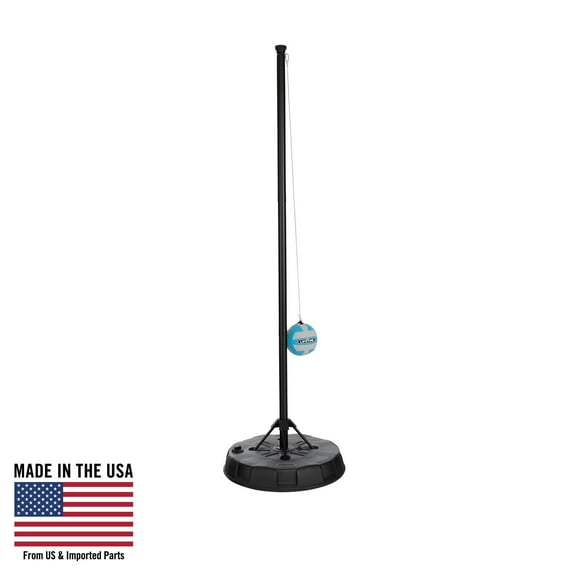 Lifetime Portable 96" Tetherball System with Steel Pole, Ball and Cord and Polyethylene Base (91009)
