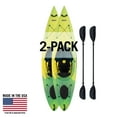 thumbnail image 1 of Lifetime Tide 103 Sit-in Kayak - 2 Pack (Paddles Included), Lemongrass Fusion - 90877, 1 of 17