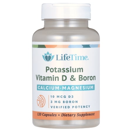 LifeTime Cal Mag with Potassium Vitamin D & Boron 120 Capsule