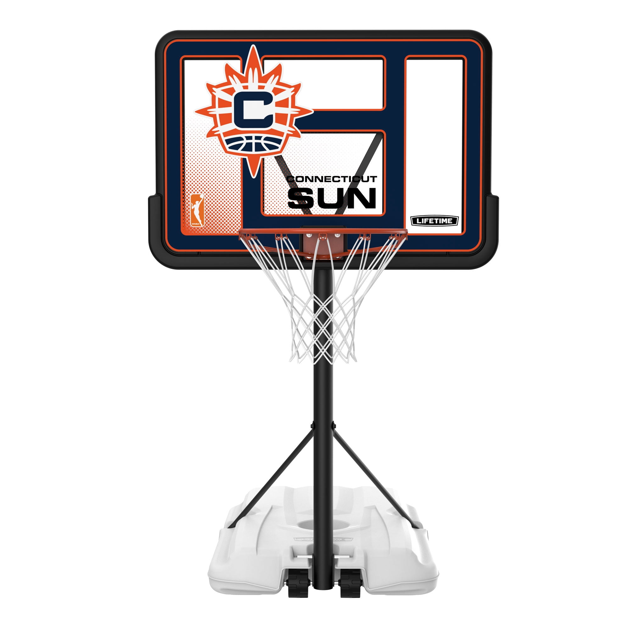 Lifetime WNBA Connecticut Sun Poolside Basketball Hoop, Outdoor