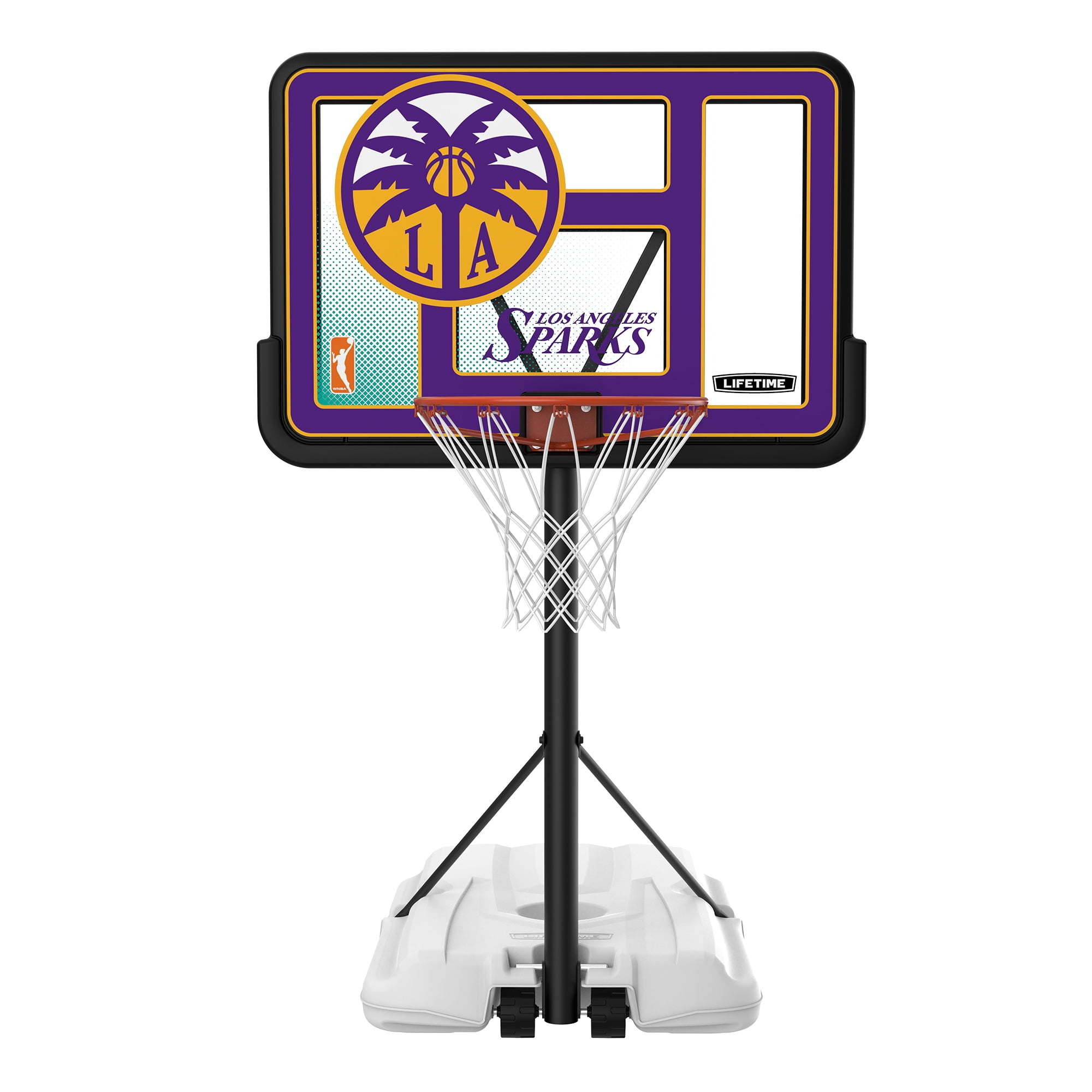 Lifetime WNBA Los Angeles Sparks Poolside Basketball Hoop, Outdoor