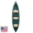 thumbnail image 1 of Lifetime Wasatch 13 ft Canoe with Molded Seats, Skeg Wheel, Forest Green (90561), 1 of 16