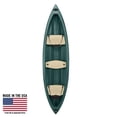 thumbnail image 1 of Lifetime Wasatch 13 ft Canoe with Molded Seats, Skeg Wheel, Forest Green (90561), 1 of 16