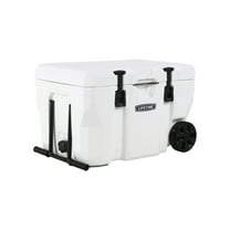 Lifetime Wasatch Series 55 Qt. Hard Sided Cooler with Wheels, Arctic White