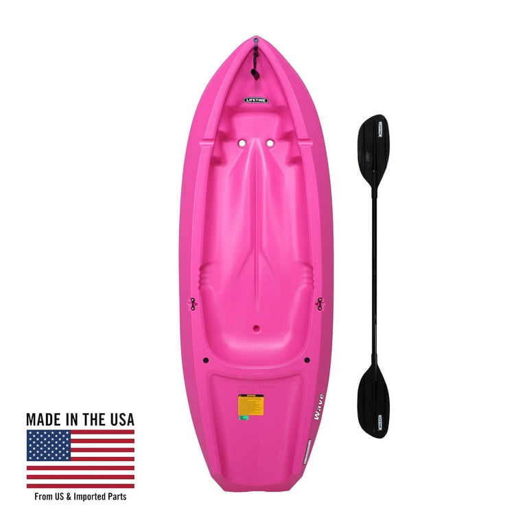 Lifetime Wave 6 ft Youth Kayak, Pink (90098) 
