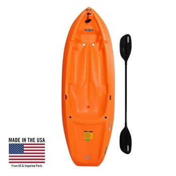 Lifetime Wave 6 ft Youth Sit-on-Top Kayak, Orange (90154)