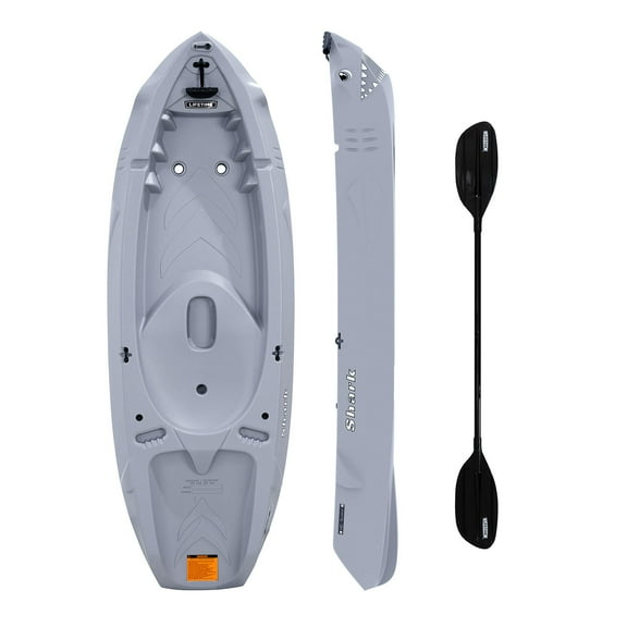 Lifetime Youth Shark 6 ft. Kayak, Gray (91327)