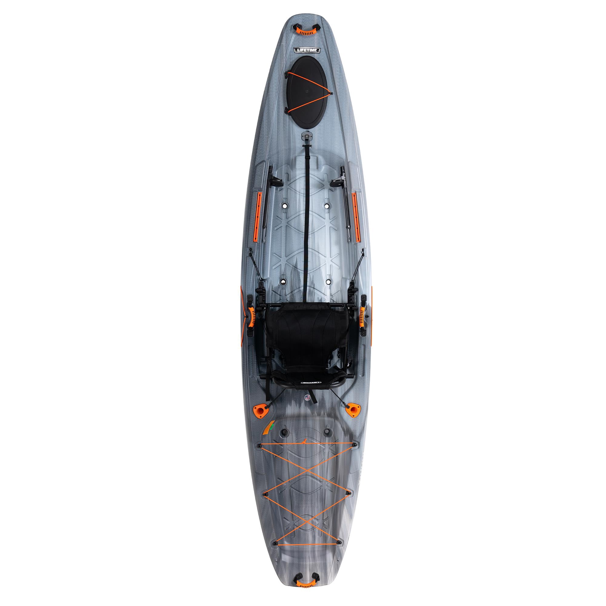Lifetime Yukon Angler 116 Fishing Kayak, Eclipse Fusion (91274)