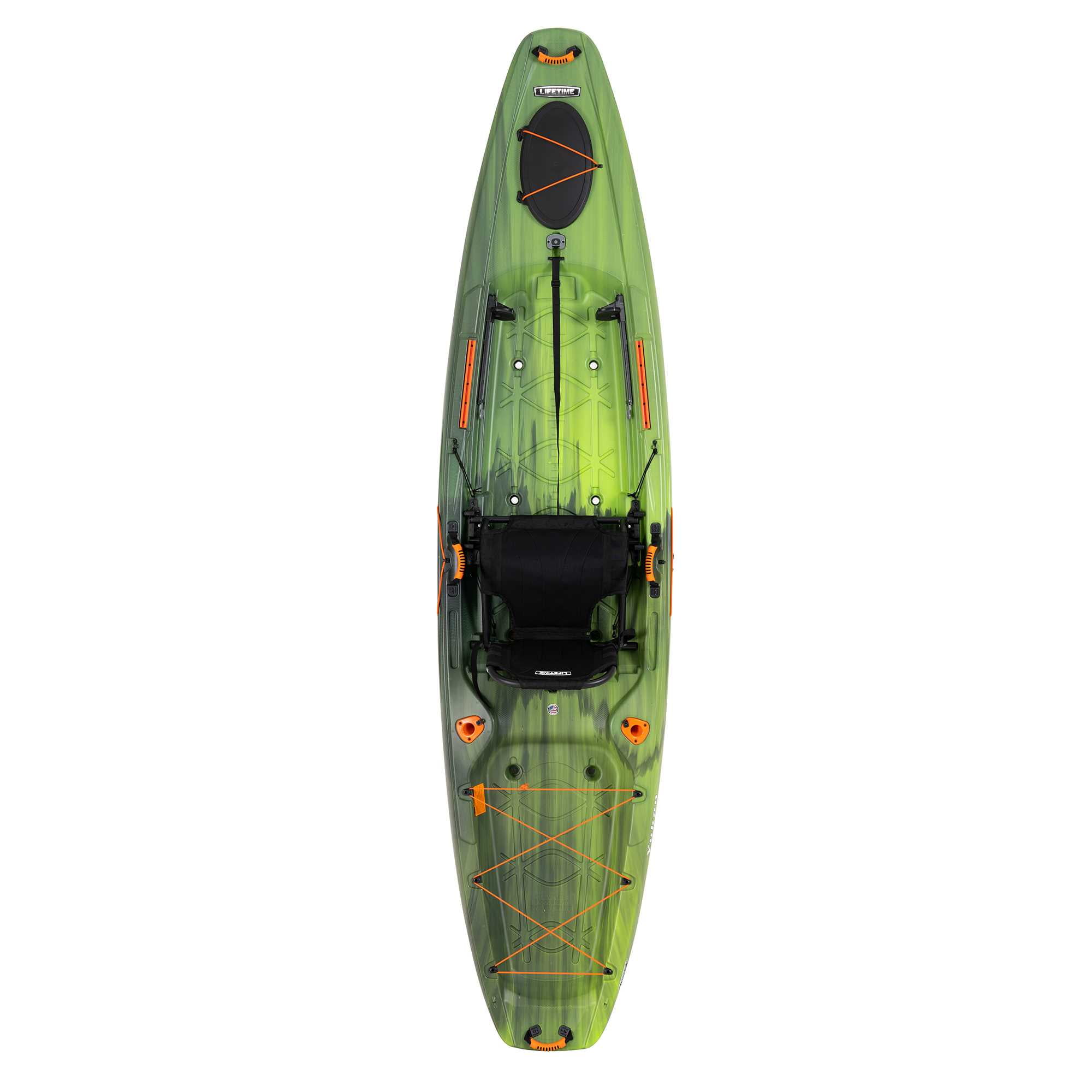 Lifetime Yukon Angler 138 inch Sit on Top Fishing Kayak Python