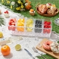 thumbnail image 1 of Lifewit 2 Pack Ice Chilled Condiment Caddy with 5 Containers(2.5 cup), Condiment Server with Separate Lids, Serving Tray Platter for Bar Accessories, Fruit, Salad, Taco, Party Garnish, 1 of 9