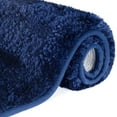 thumbnail image 1 of Lifewit 32" x20" Bathroom Rug Mat Plush Microfiber, Non-Slip, Water Absorbent, Blue, 1 of 6