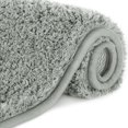 thumbnail image 1 of Lifewit 32" x20" Bathroom Rug Mat Plush Microfiber, Non-Slip, Water Absorbent, Gray, 1 of 6