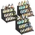 thumbnail image 1 of Lifewit 4 Tier Black Cologne Organizer 3-Pack, 12" Cologne Stand, Perfume Shelf and Organizer for Dresser, Vanity, Countertop, Bedroom, 1 of 8