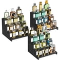 thumbnail image 1 of Lifewit 4 Tier Black Cologne Organizer 3-Pack, 9" Cologne Stand, Perfume Shelf and Organizer for Dresser, Vanity, Countertop, Bedroom, 1 of 8