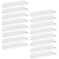 thumbnail image 1 of Lifewit Plastic Nursery Floating Book Shelves 16 Pack, 15"x3.4" White Clouds Plastic Wall Shelf for Bedroom Kids, Hanging Bookshelf Racks for Baby Toddler Children Room Decor, White, 1 of 9